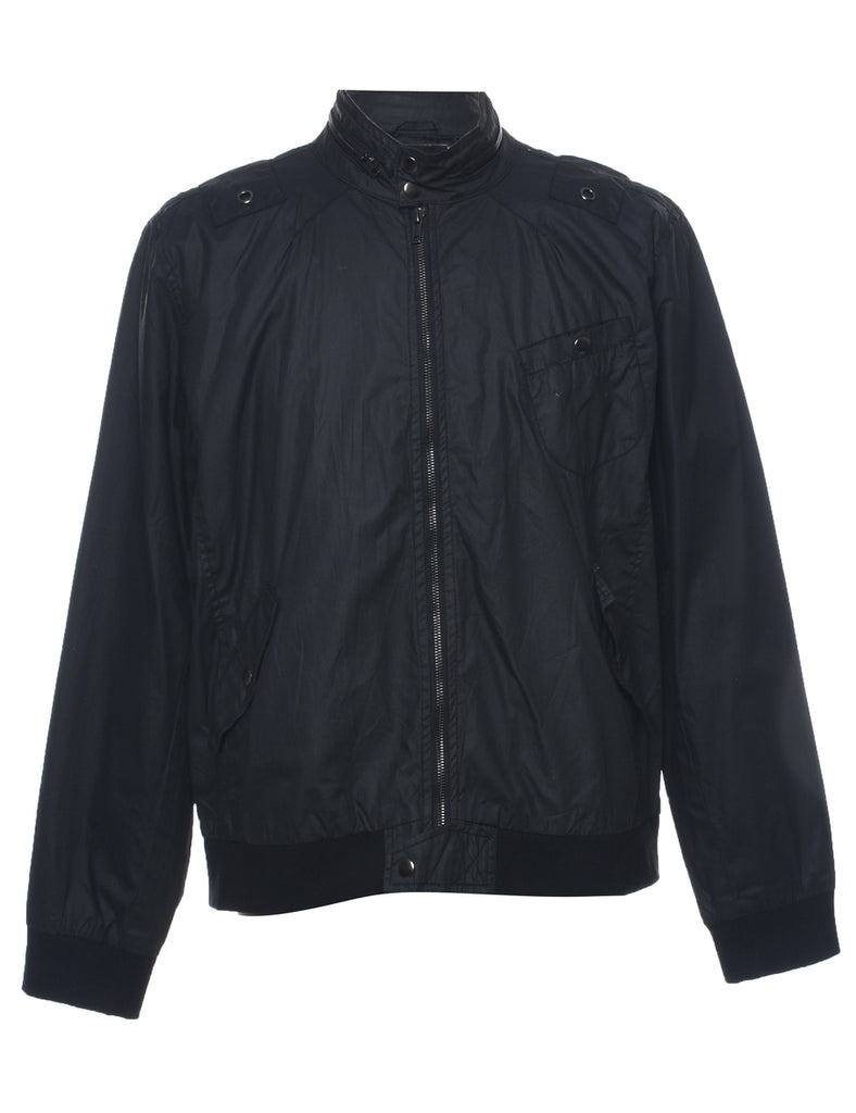 Black Harrington Jacket - L