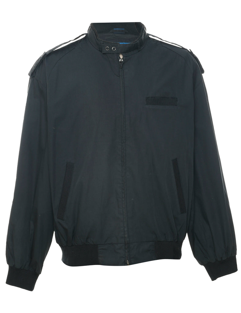 Black Harrington Jacket - L