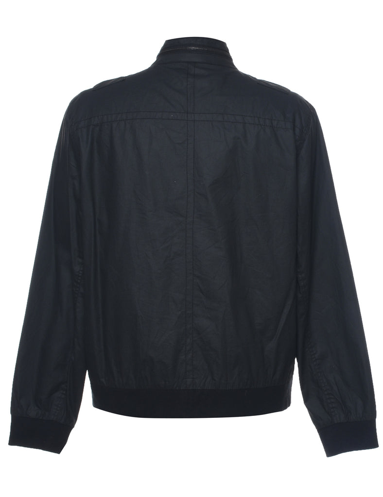 Black Harrington Jacket - L