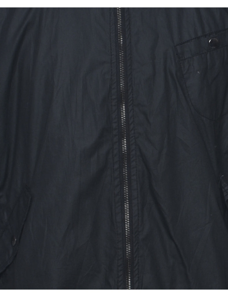 Black Harrington Jacket - L