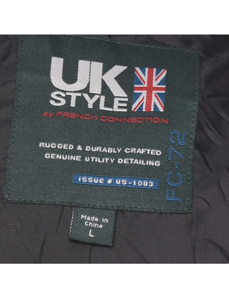 Black Harrington Jacket - L