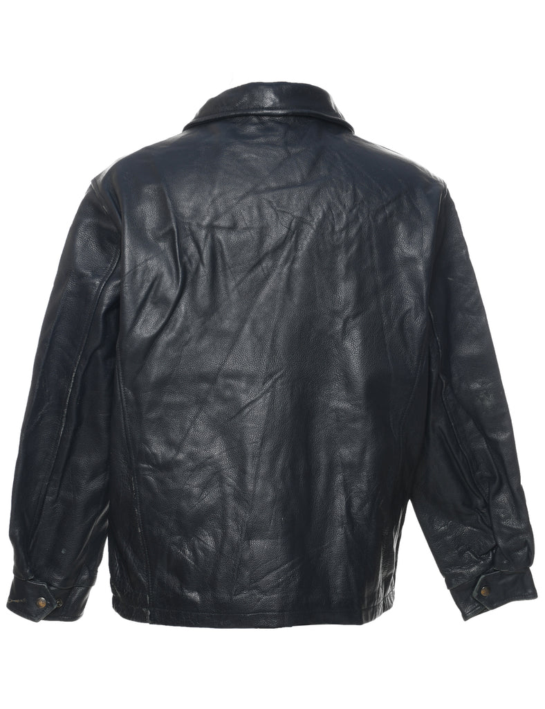 Black Leather Jacket - M