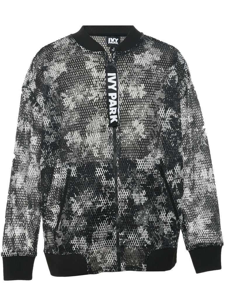 Black Mesh Jacket - S