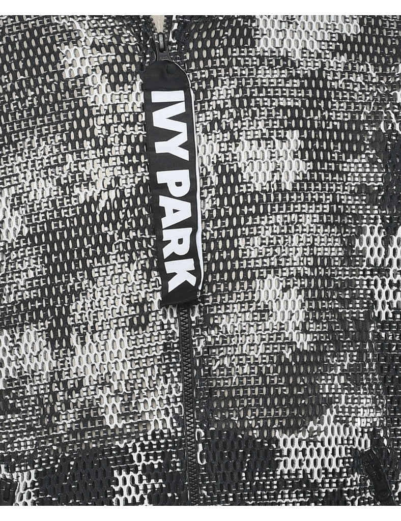 Black Mesh Jacket - S