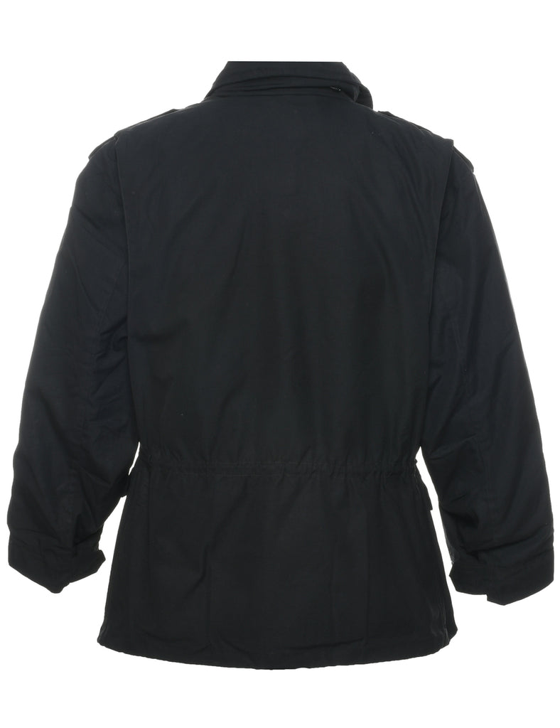 Black Military Jacket - XL