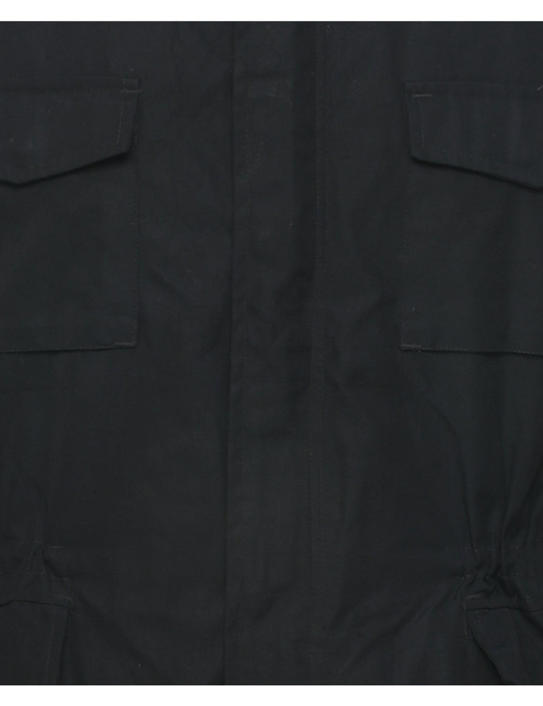 Black Military Jacket - XL