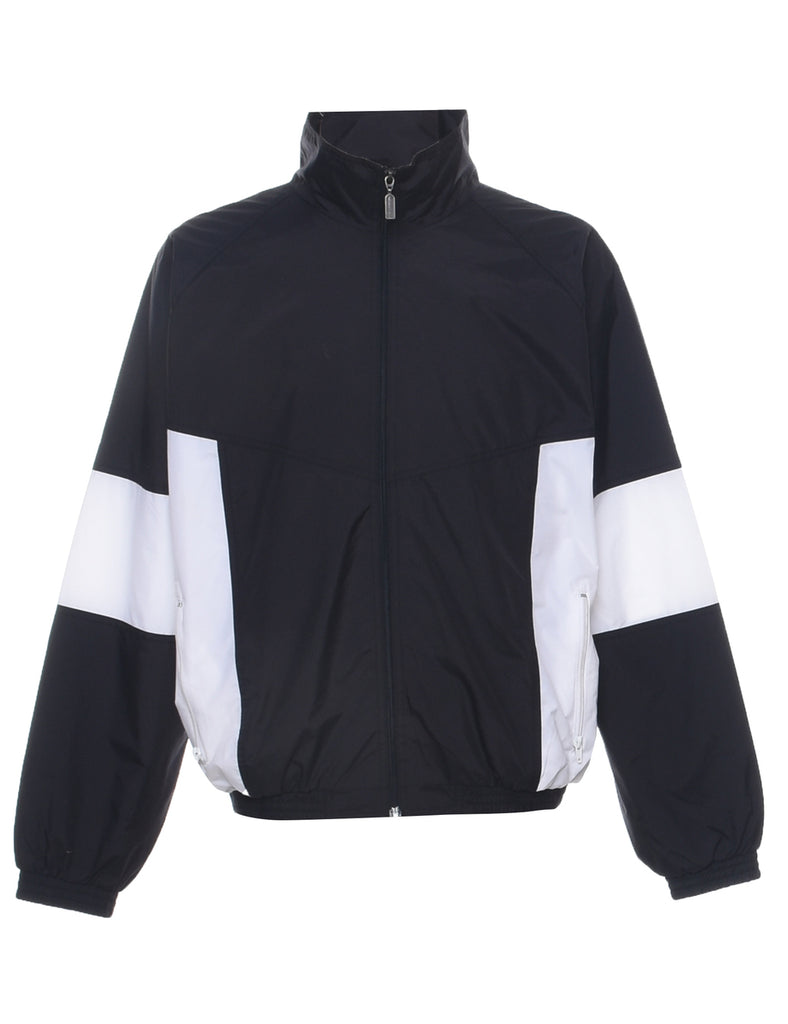Black Nylon Jacket - L
