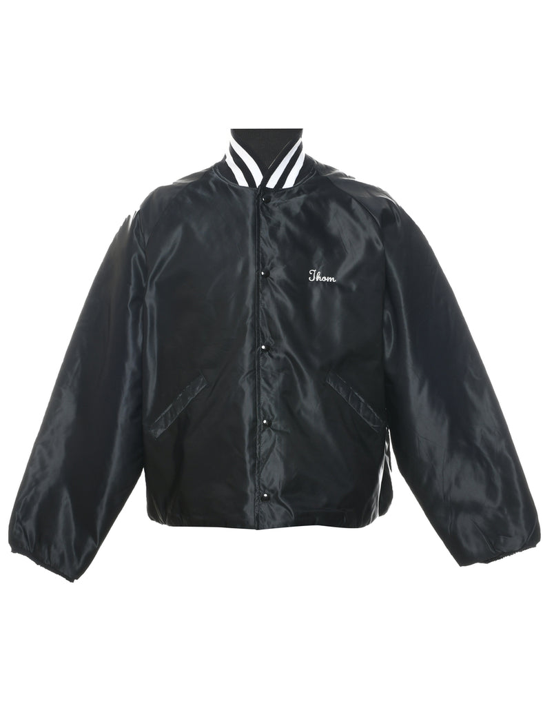 Black Nylon Jacket - XL