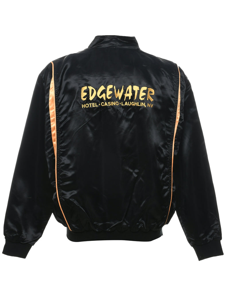 Black Nylon Jacket - L