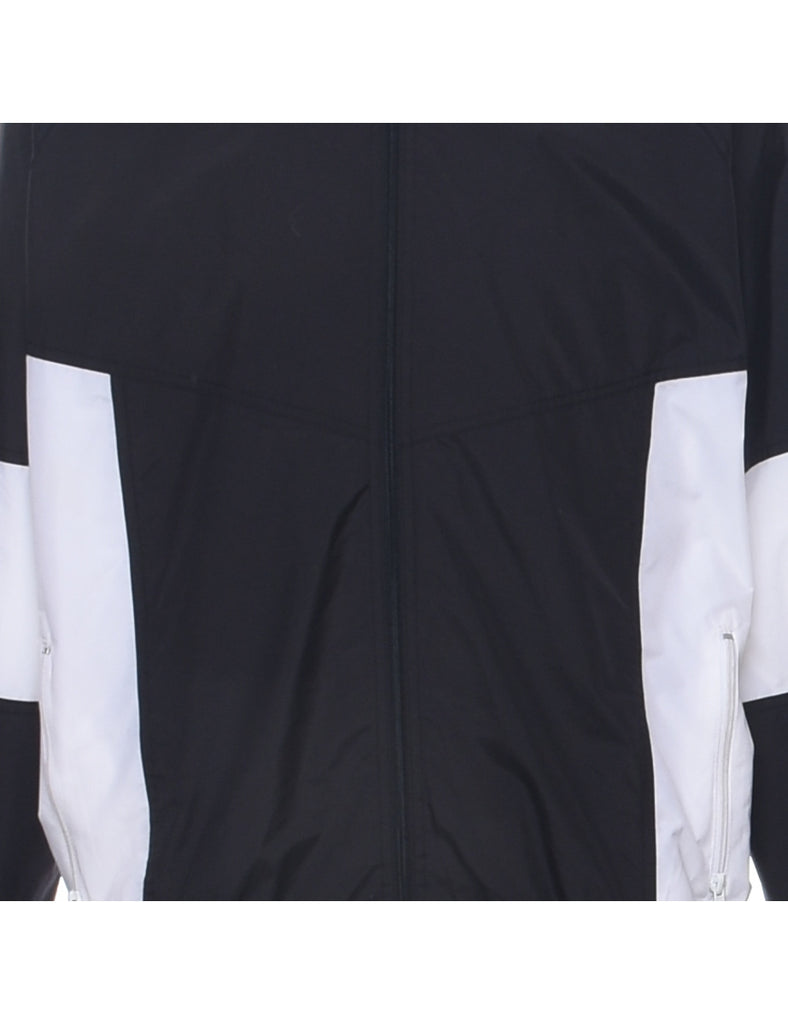 Black Nylon Jacket - L