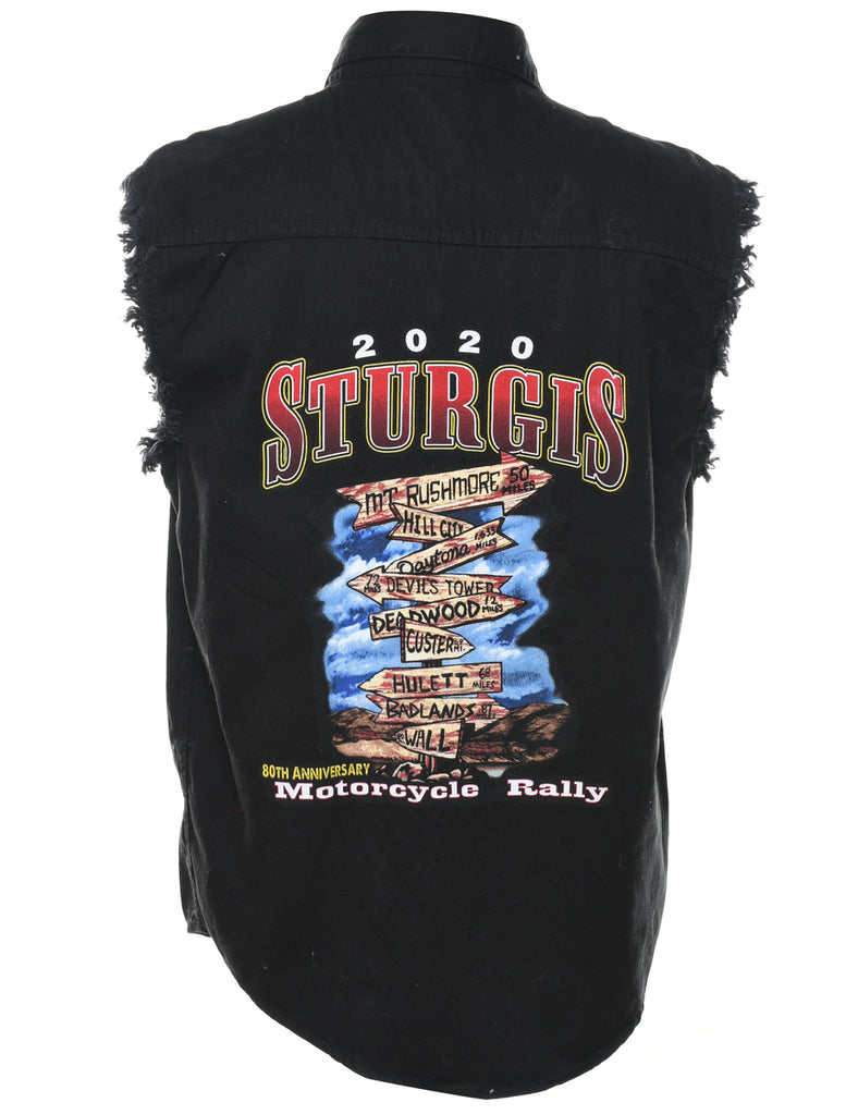 Black Sturgis Shirt - M