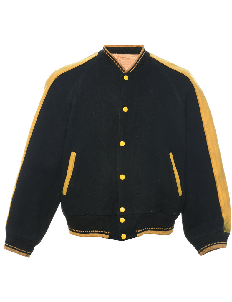 Black Team Jacket - M