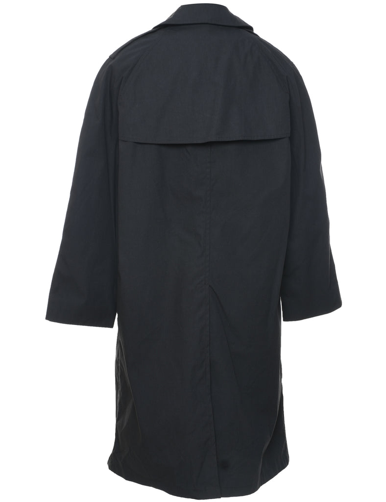 Black Trench Coat - L