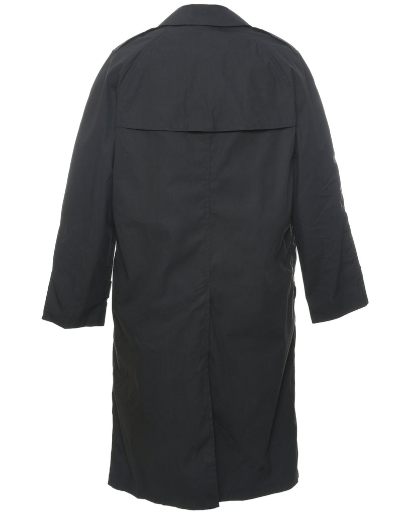 Black Trench Coat - XL