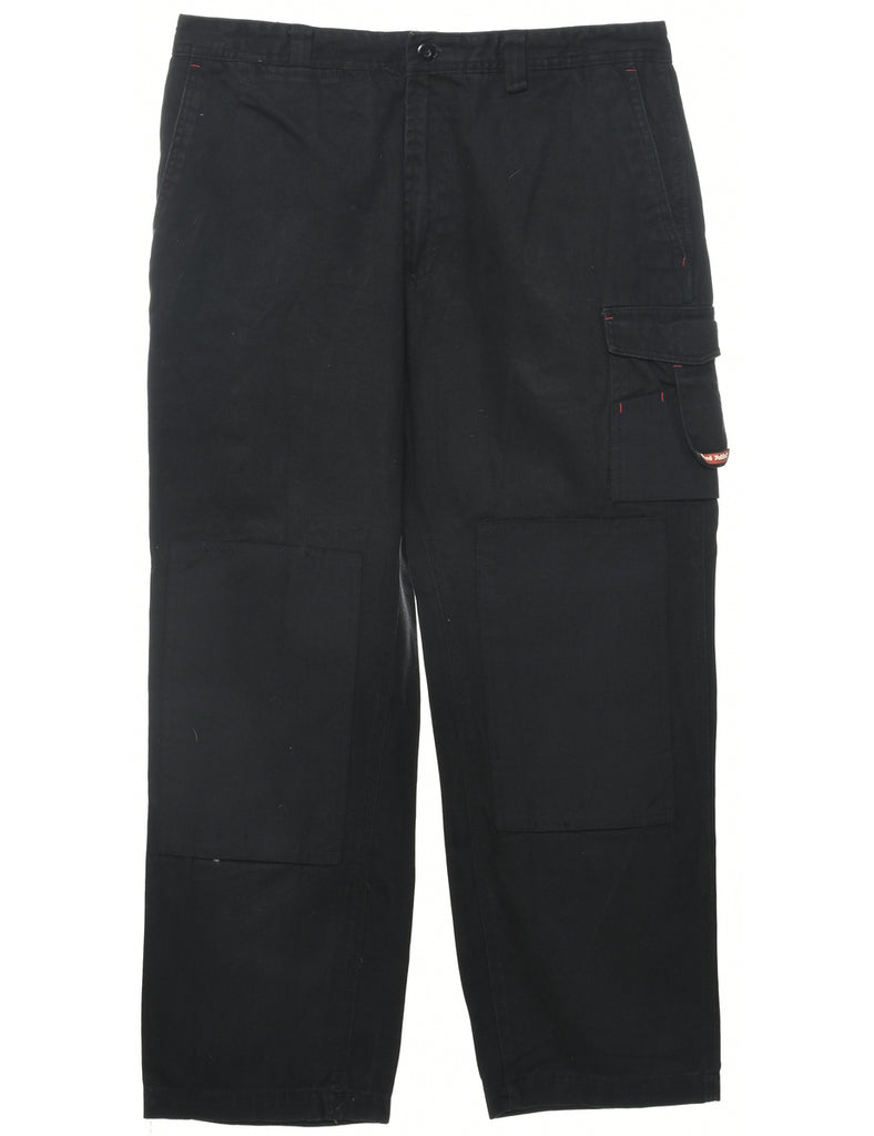 Black Workwear Trousers - W35 L28