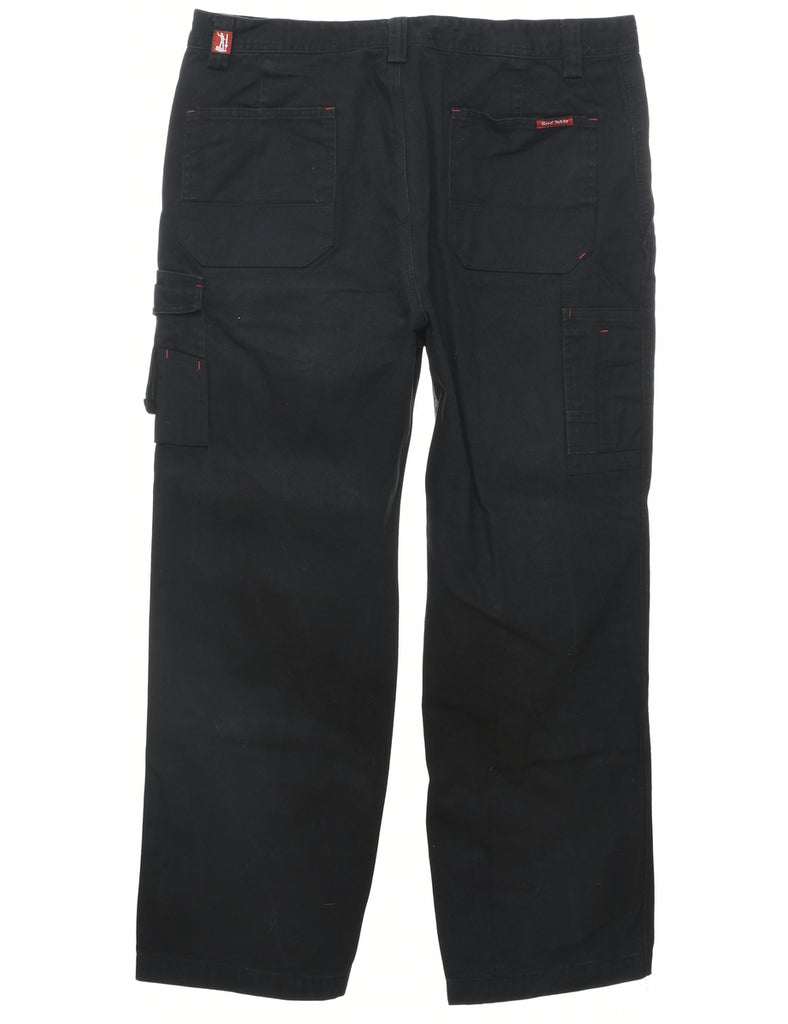 Black Workwear Trousers - W35 L28
