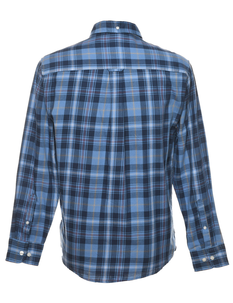 Blue Checked Shirt - S