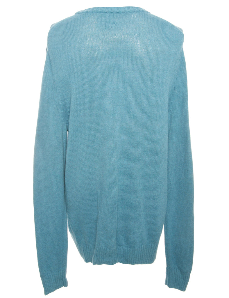 Blue Croft & Barrow Jumper - L