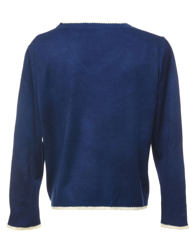 Blue Jumper - M