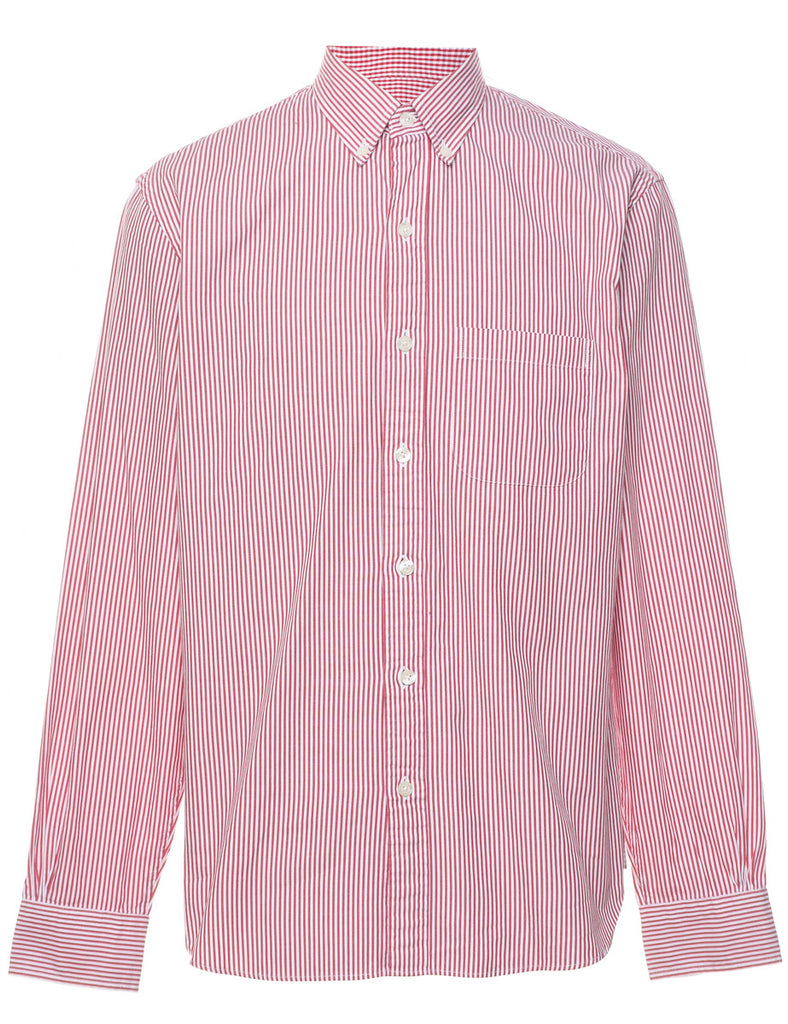 Brooks Brothers Checked Red & White Shirt - S