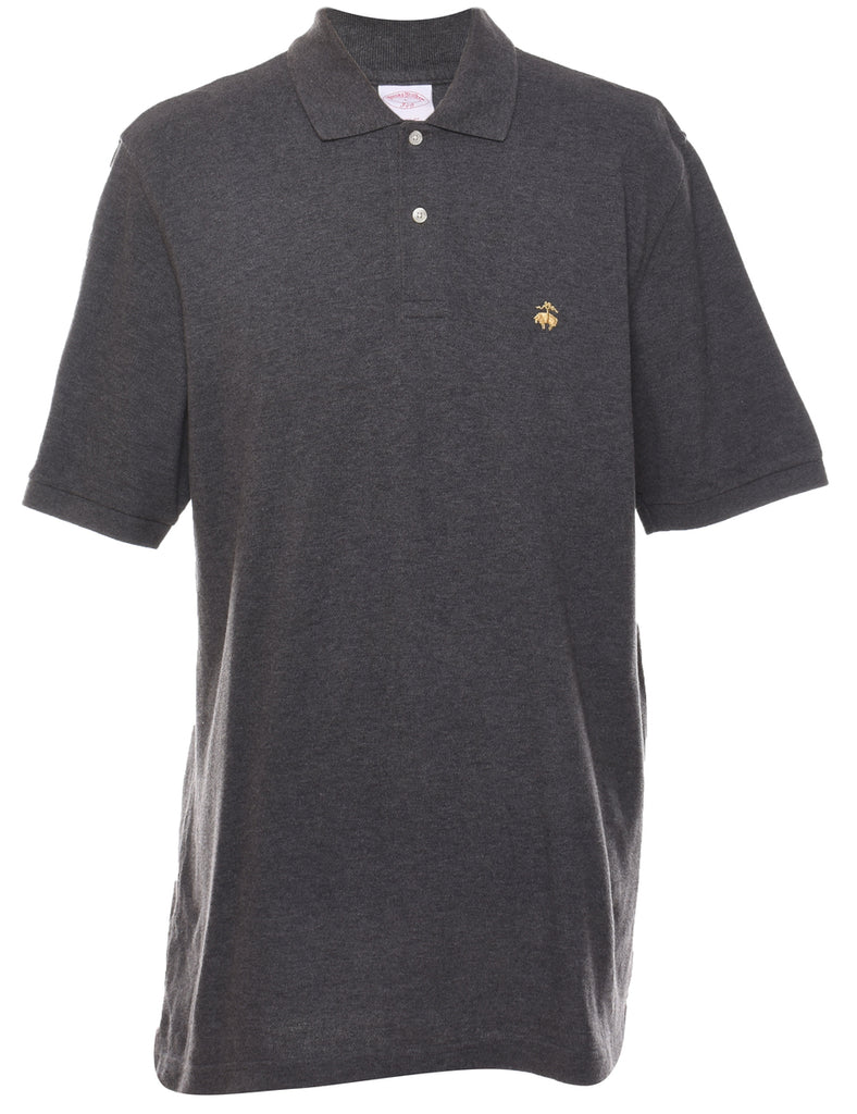 Brooks Brothers Classic Grey Polo Shirt - L