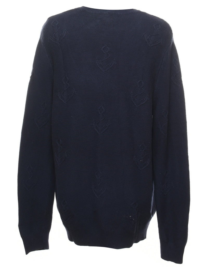 Brooks Brothers Classic Navy Jumper - XL