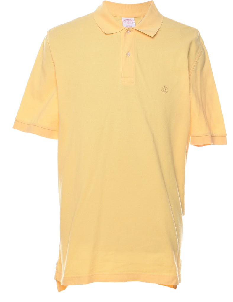 Brooks Brothers Yellow Polo Shirt - L