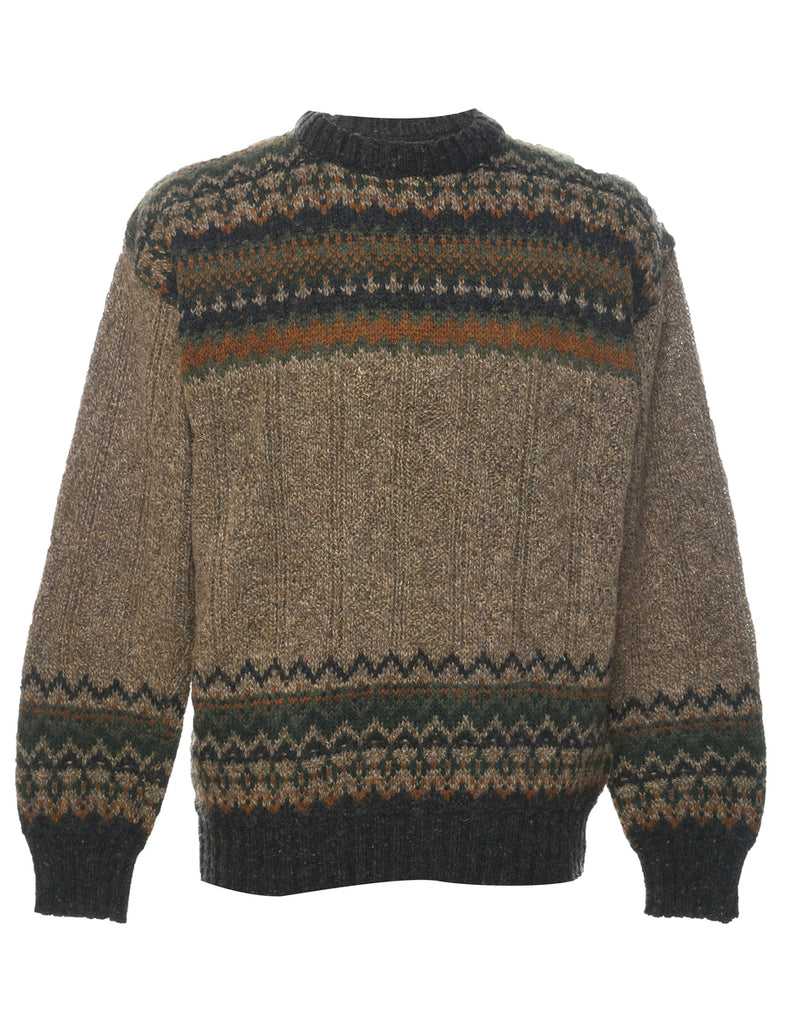 Brown Jumper - M