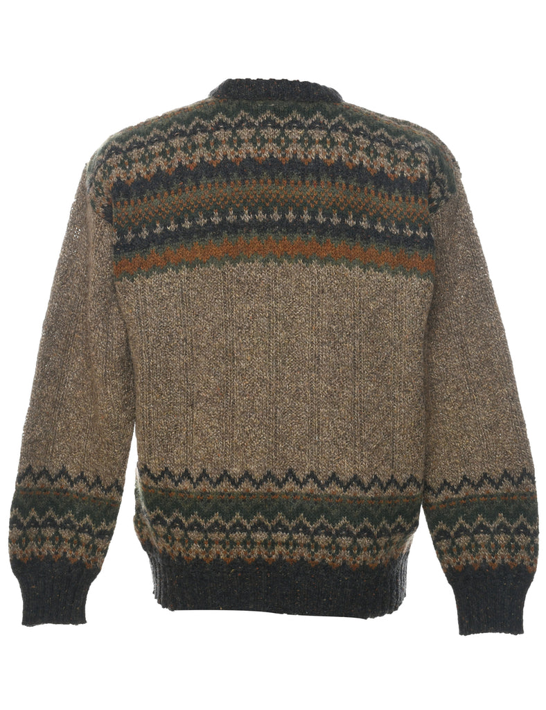 Brown Jumper - M