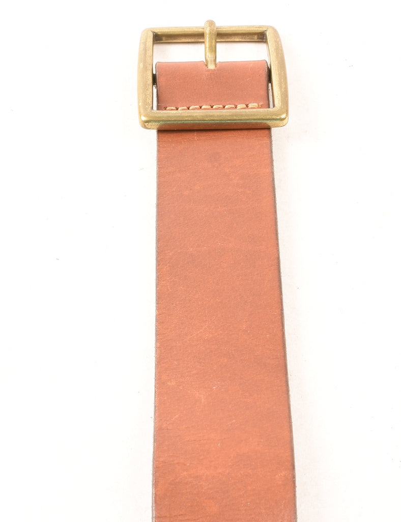 Brown Leather Belt - L