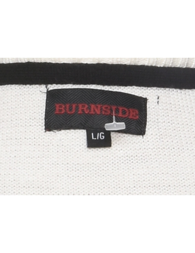 Burnside Striped Jumper - L
