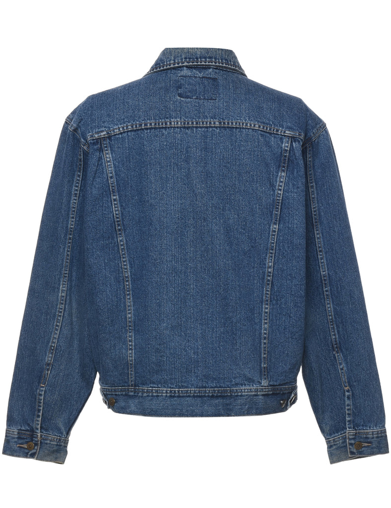 Button Front Denim Jacket - XL