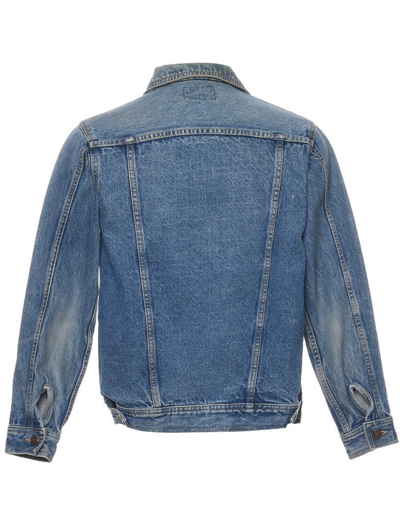 Button Front Denim Jacket - S