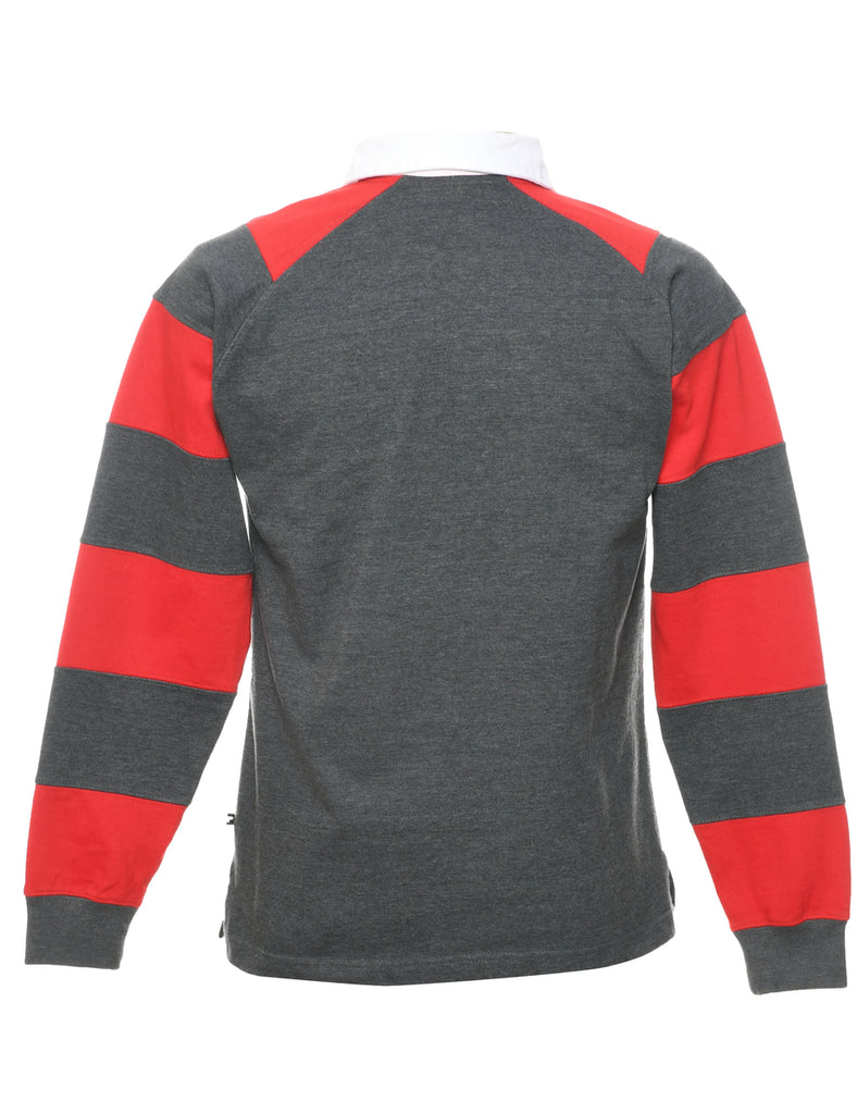 Button Front Eagles Rugby Shirt - XS