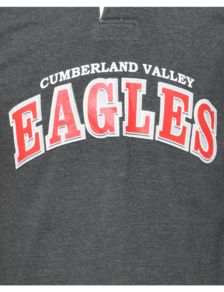 Button Front Eagles Rugby Shirt - XS