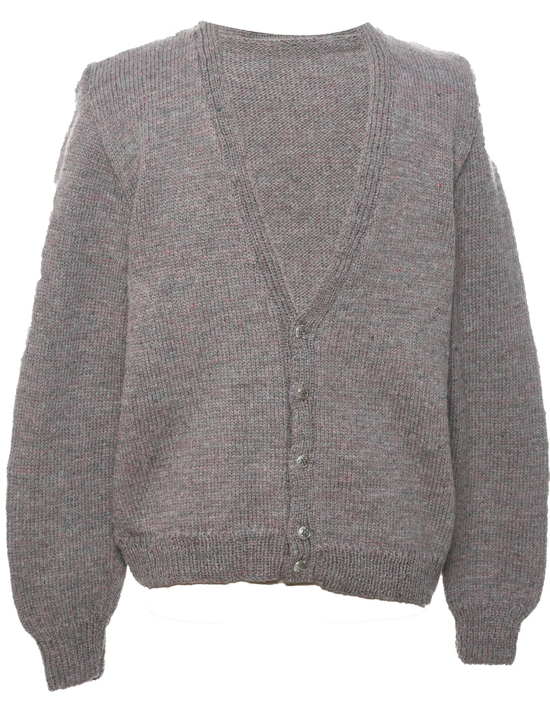 Button Through Cardigan - L