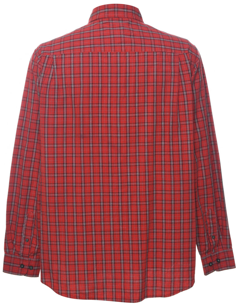 Calvin Klein Red Checked Shirt - L