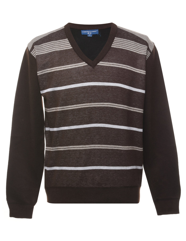 Cambridge Striped Jumper - M