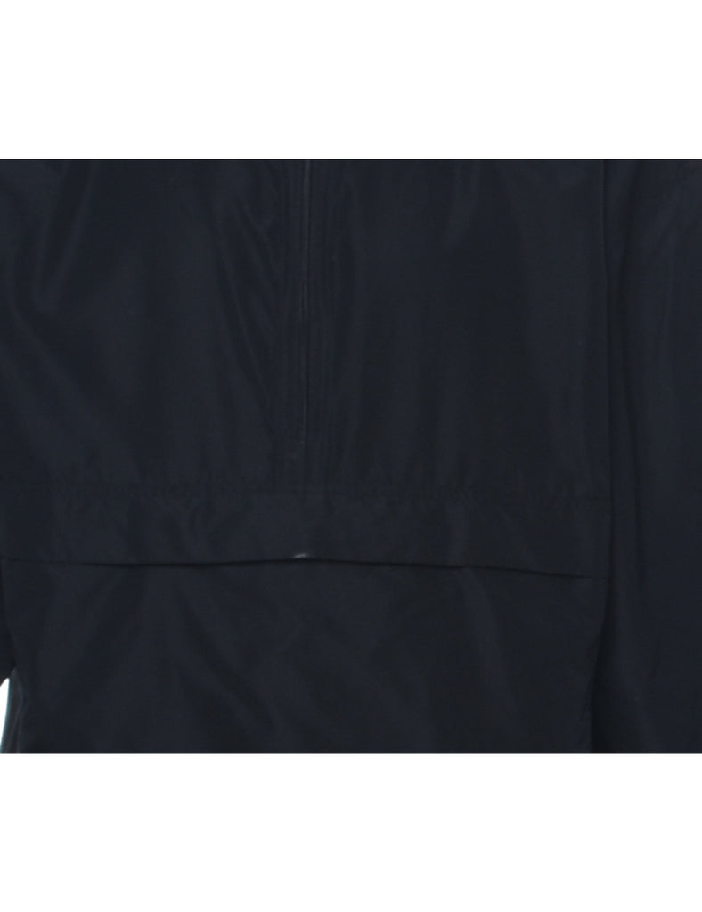 Champion Black Hooded Jacket - XL