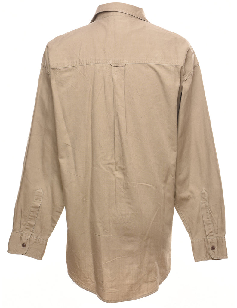 Chaps Beige Shirt - L