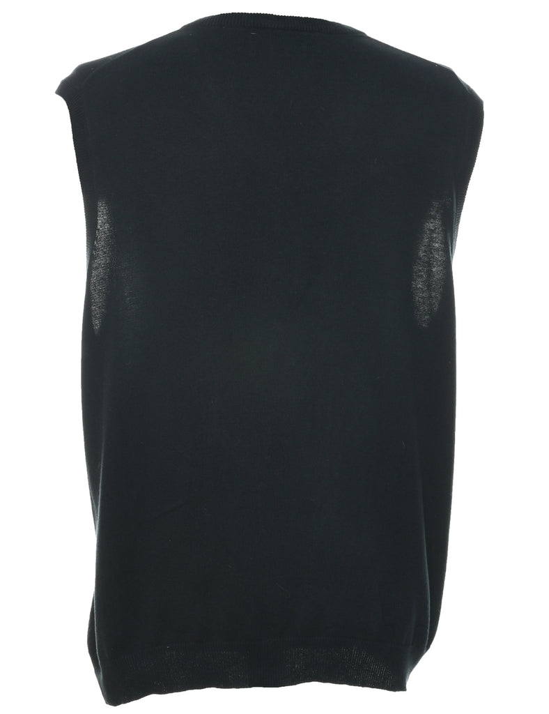 Chaps Black Vest - XL