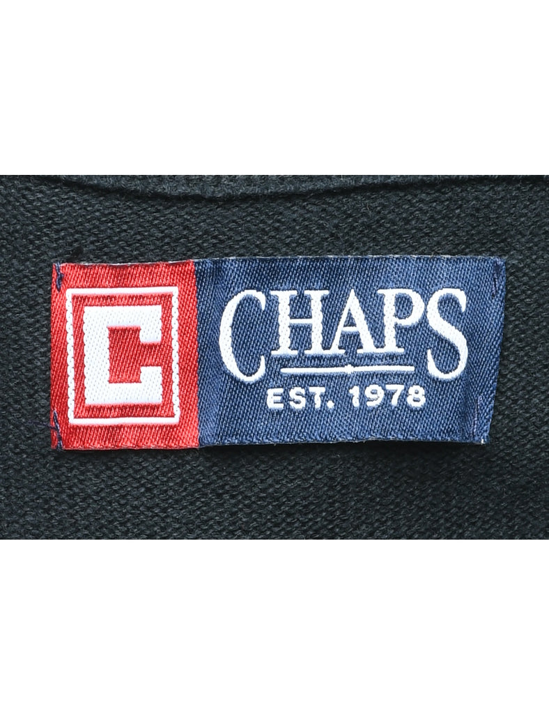 Chaps Black Vest - XL