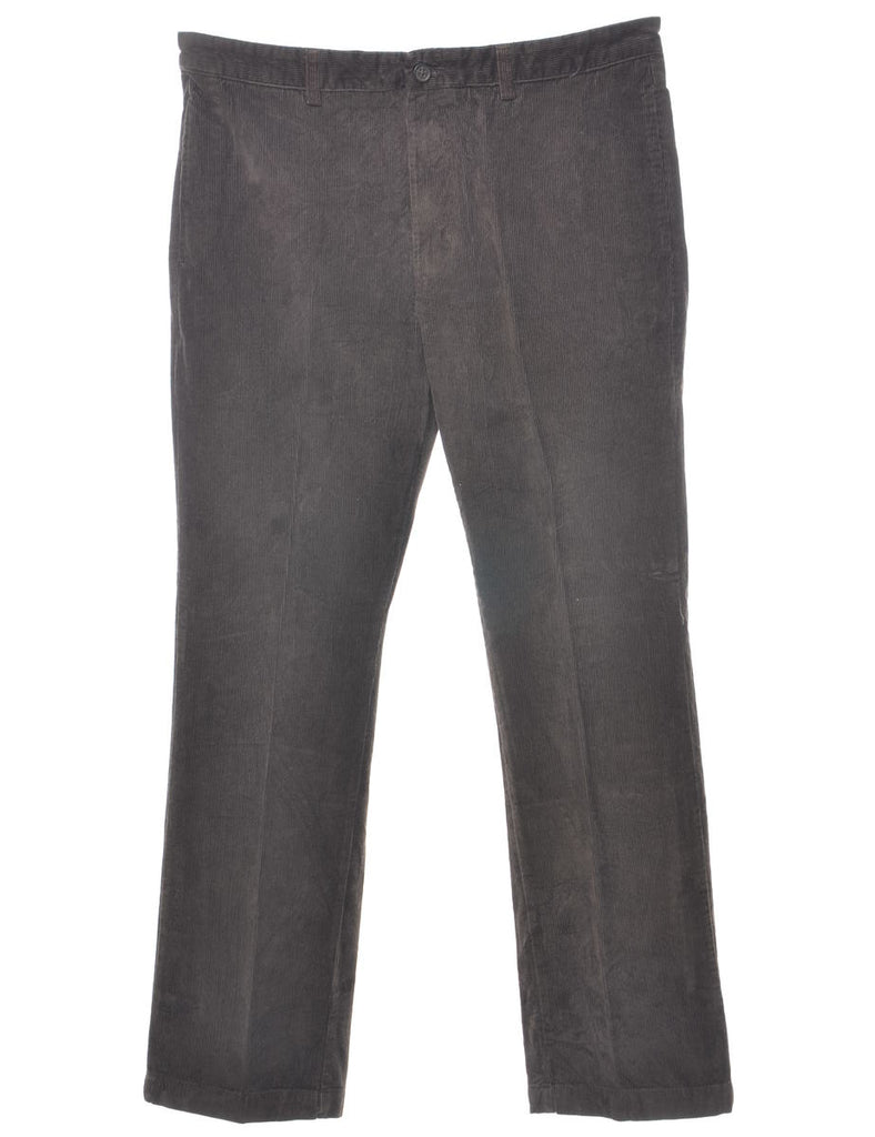 Chaps Brown Classic Corduroy Trousers - W36 L31