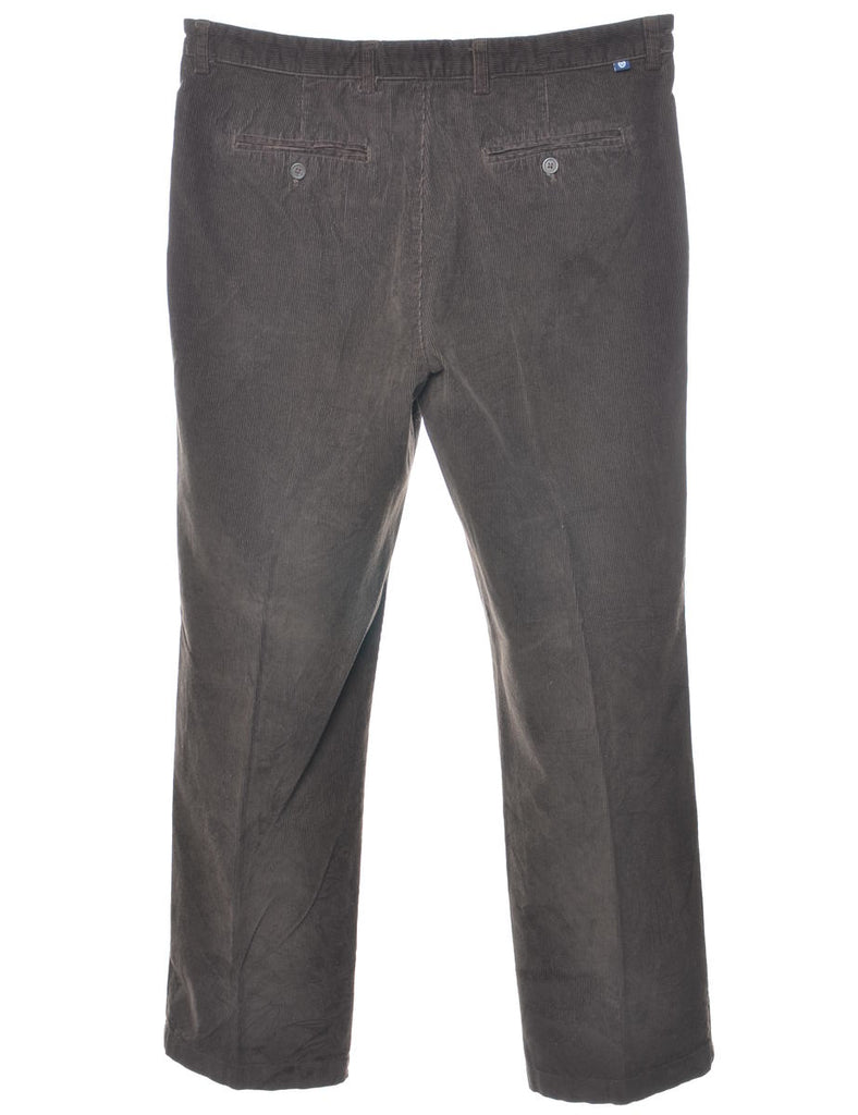 Chaps Brown Classic Corduroy Trousers - W36 L31