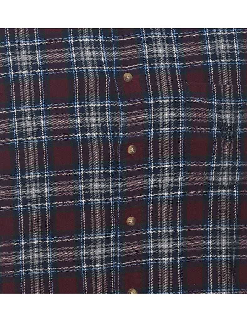 Chaps Checked Multi-Colour Shirt - M