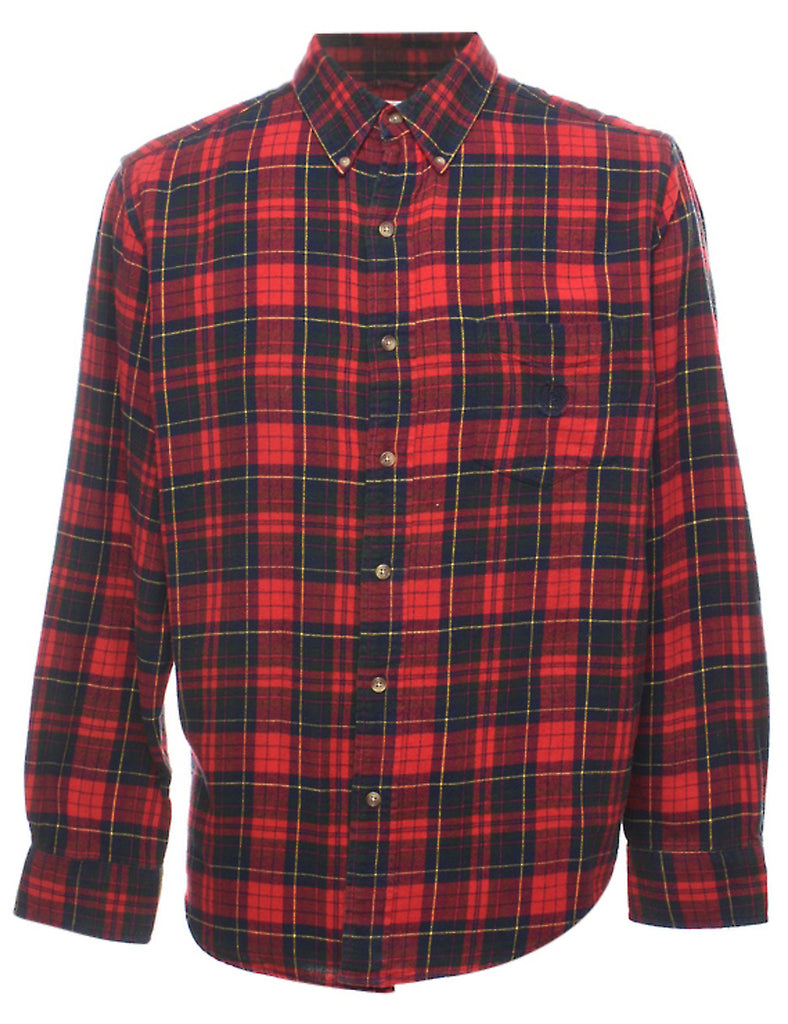 Chaps Checked Shirt - L