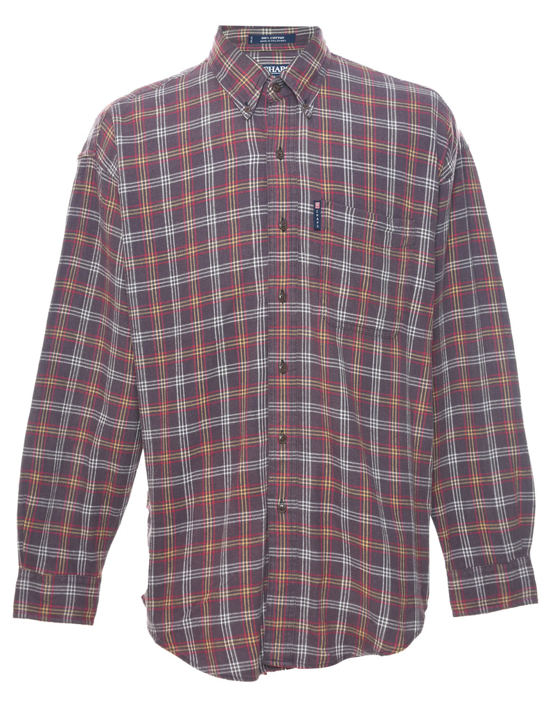 Chaps Checked Shirt - M