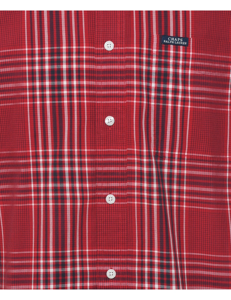 Chaps Checked Shirt - M