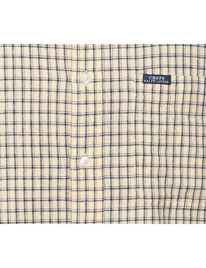 Chaps Checked Shirt - M