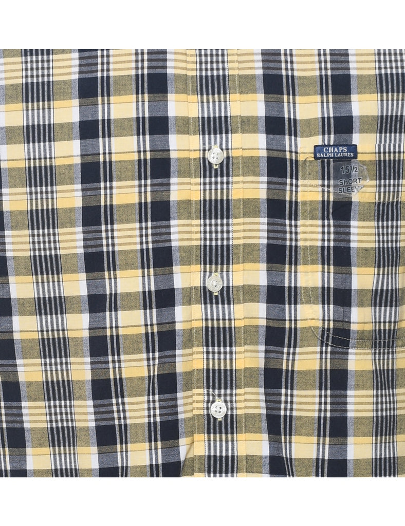 Chaps Checked Shirt - M